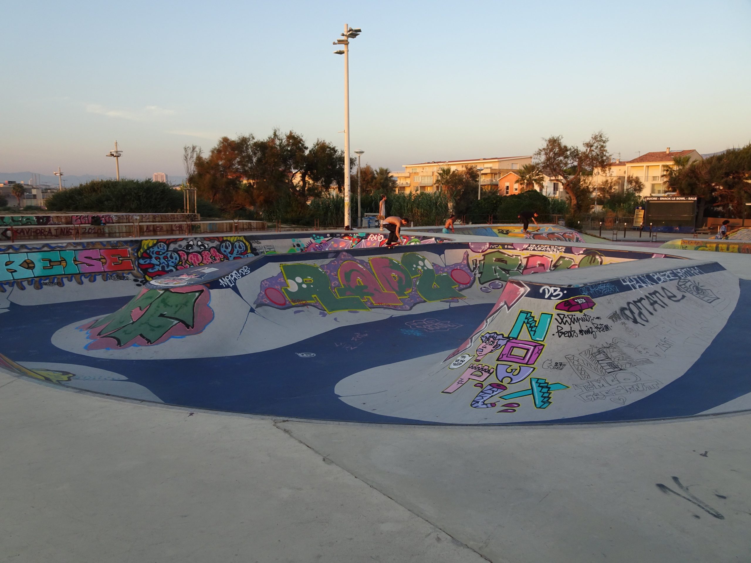 Le Prado Bowl Marseille Skate Spot 5/5