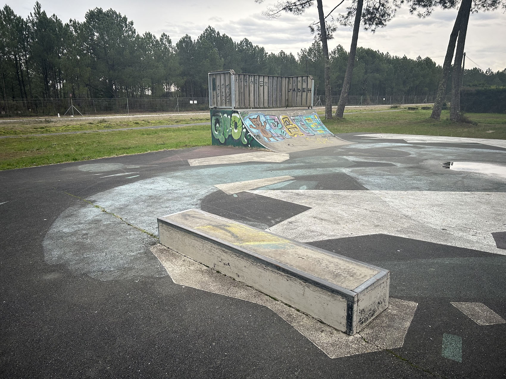 Cazaux Skatepark La Teste de Buch Skate Spot 2/5