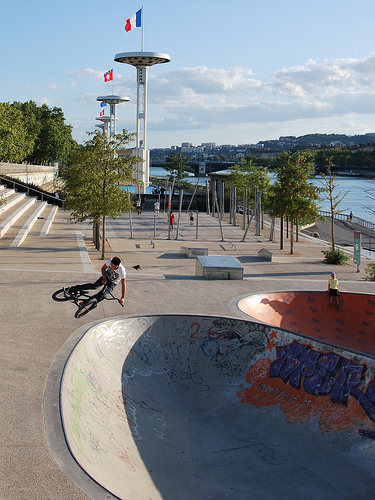 La Guillotière Bowl Lyon Skate Spot 5/5