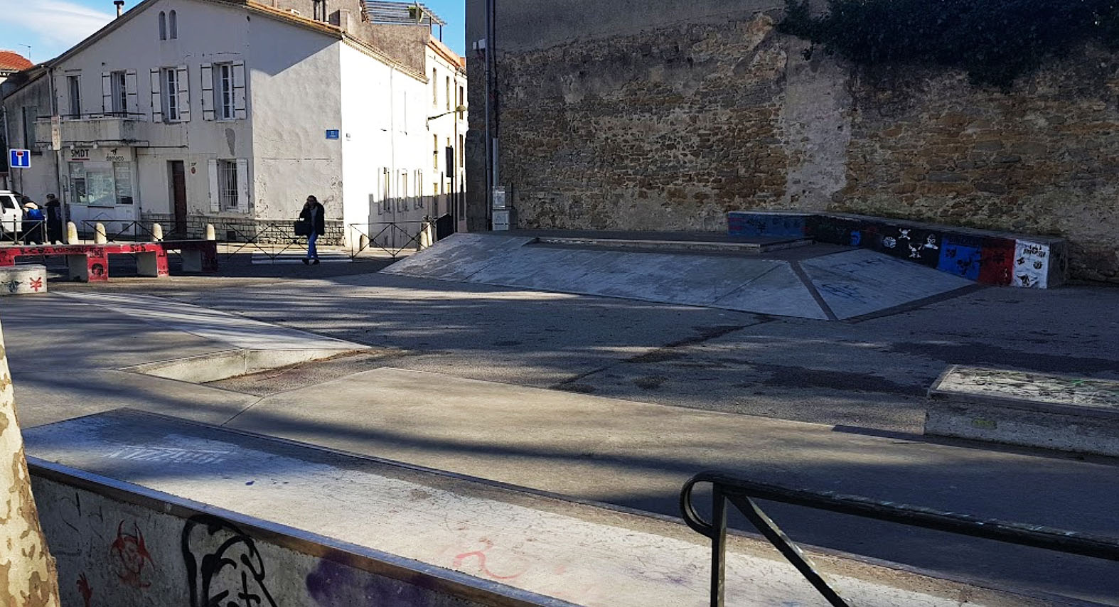 Varsovie Spot Street Carcassonne Skate Spot 3/5