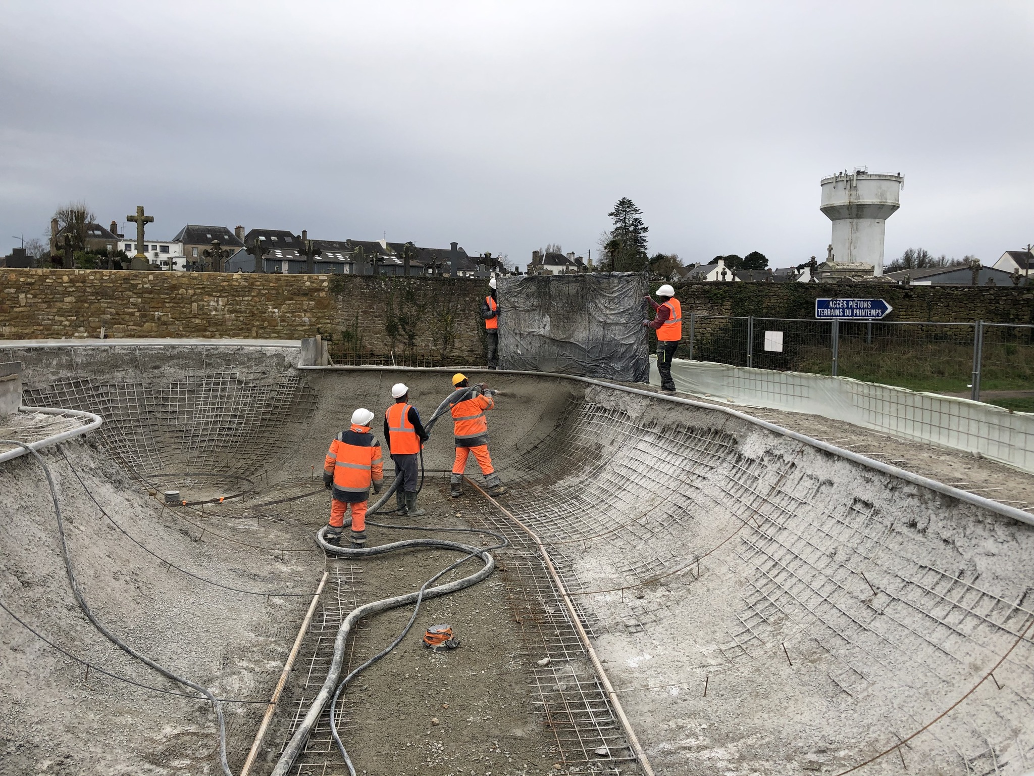 Cimetière Gildas Skatepark Auray Skate Spot 4/5
