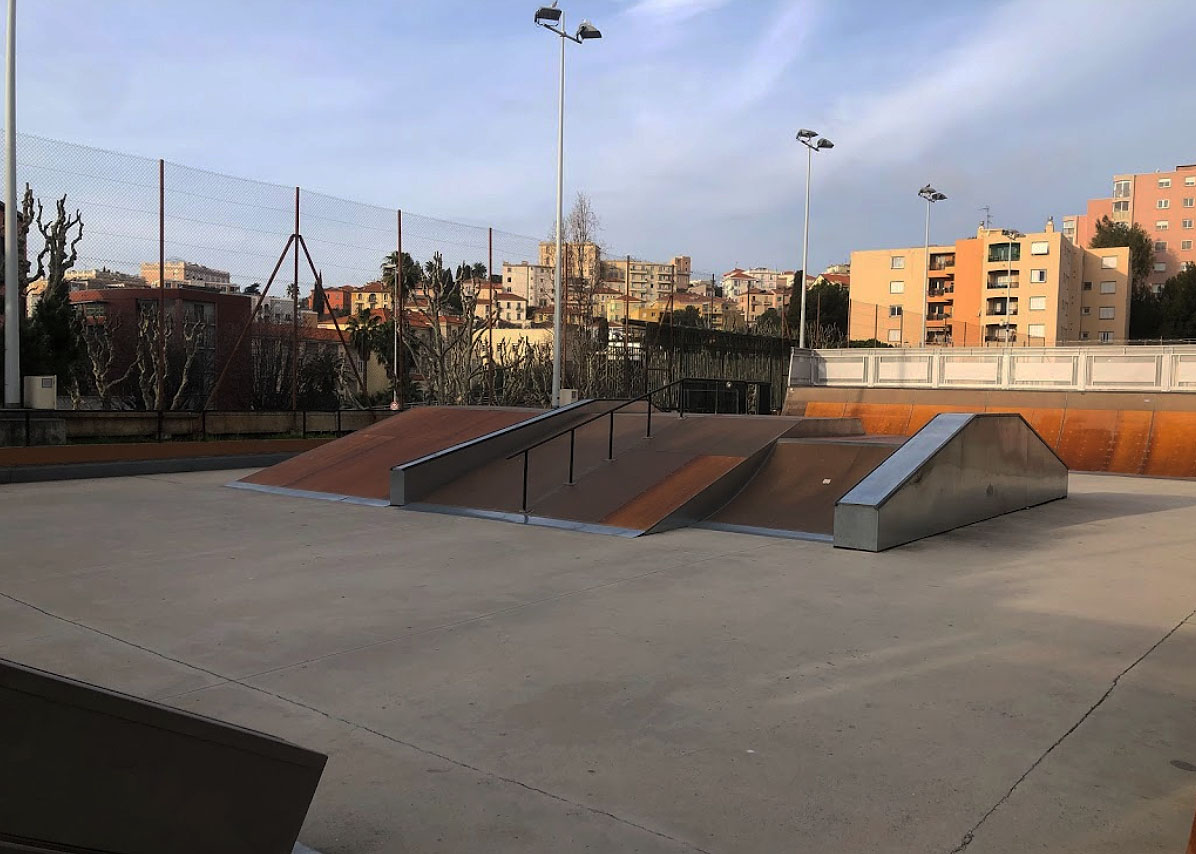 Jean Bouin Skatepark Nice Skate Spot 3/5