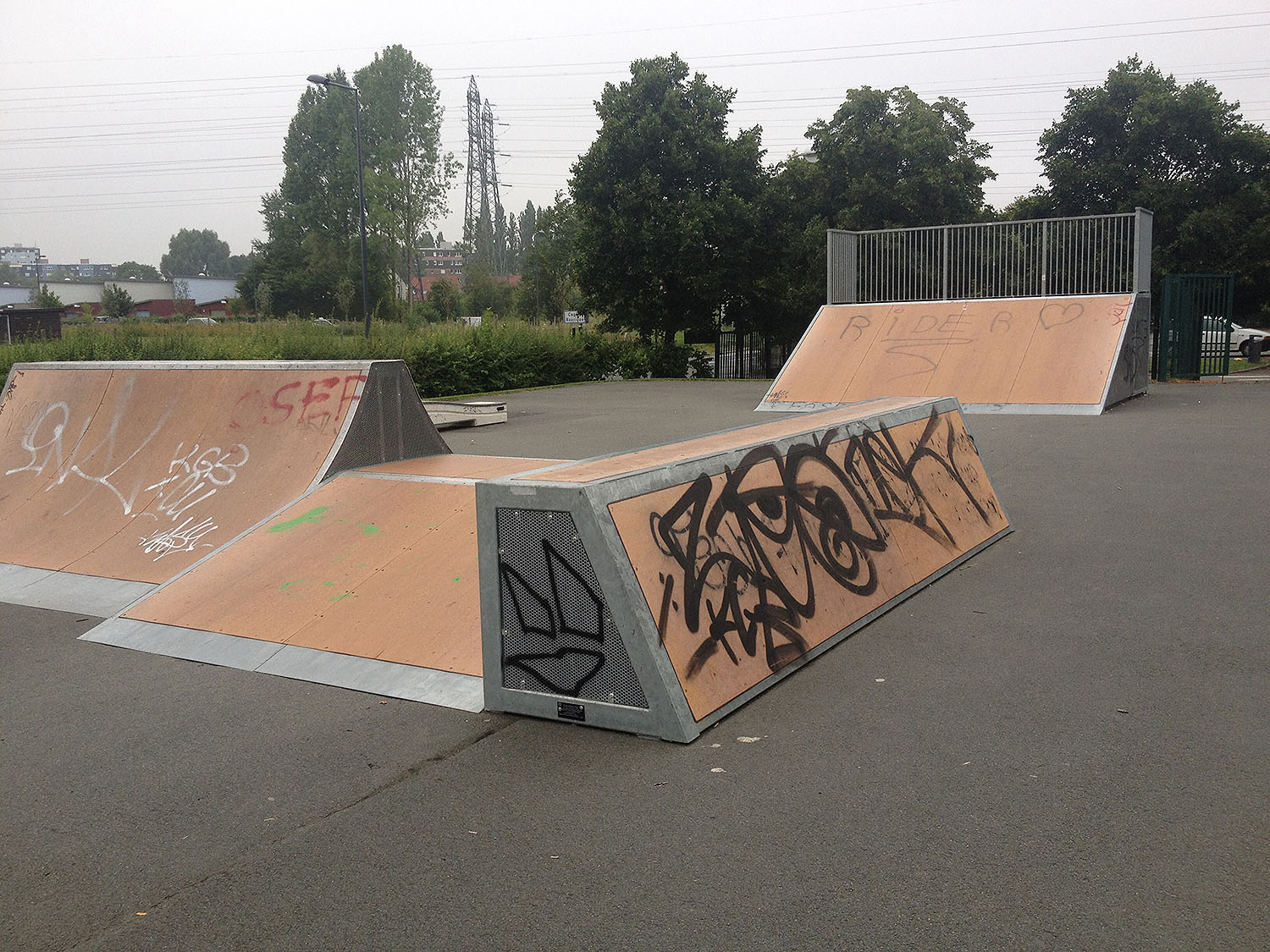 Babylone Skatepark Villeneuve d'Ascq Skate Spot 2/5