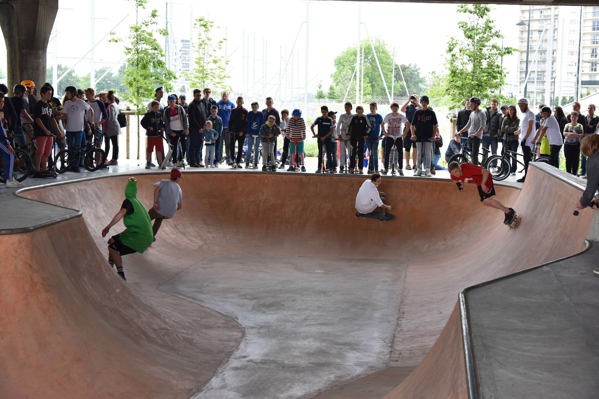 La Liane Skatepark Boulogne sur Mer Skate Spot 4/5