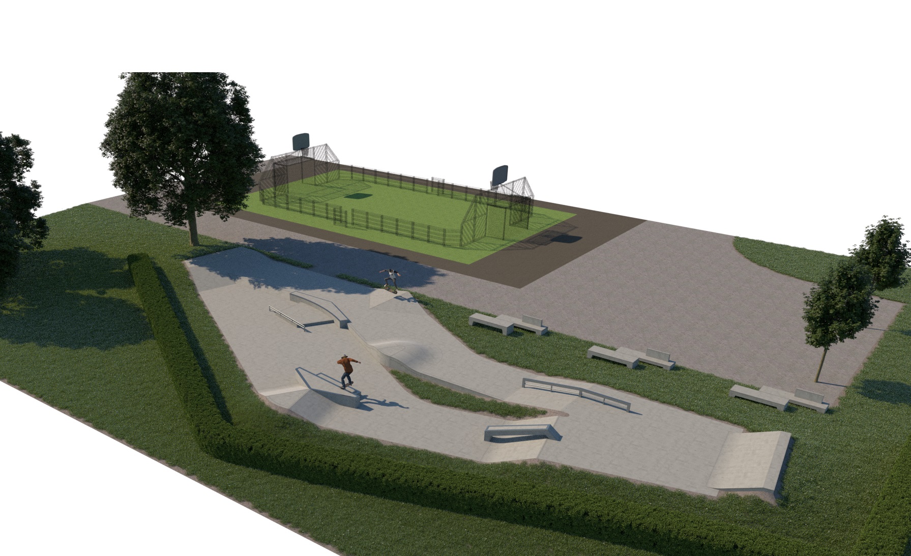 Stade Perret Skatepark Tournus Skate Spot 3/5
