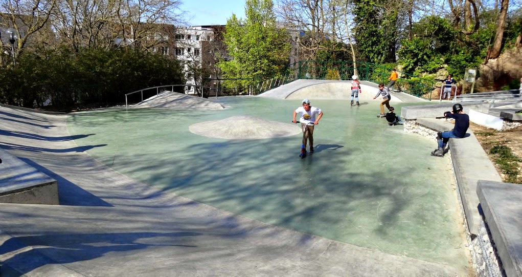 Le Grand Bouddha Skatepark Issy les Moulineaux Skate Spot 4/5