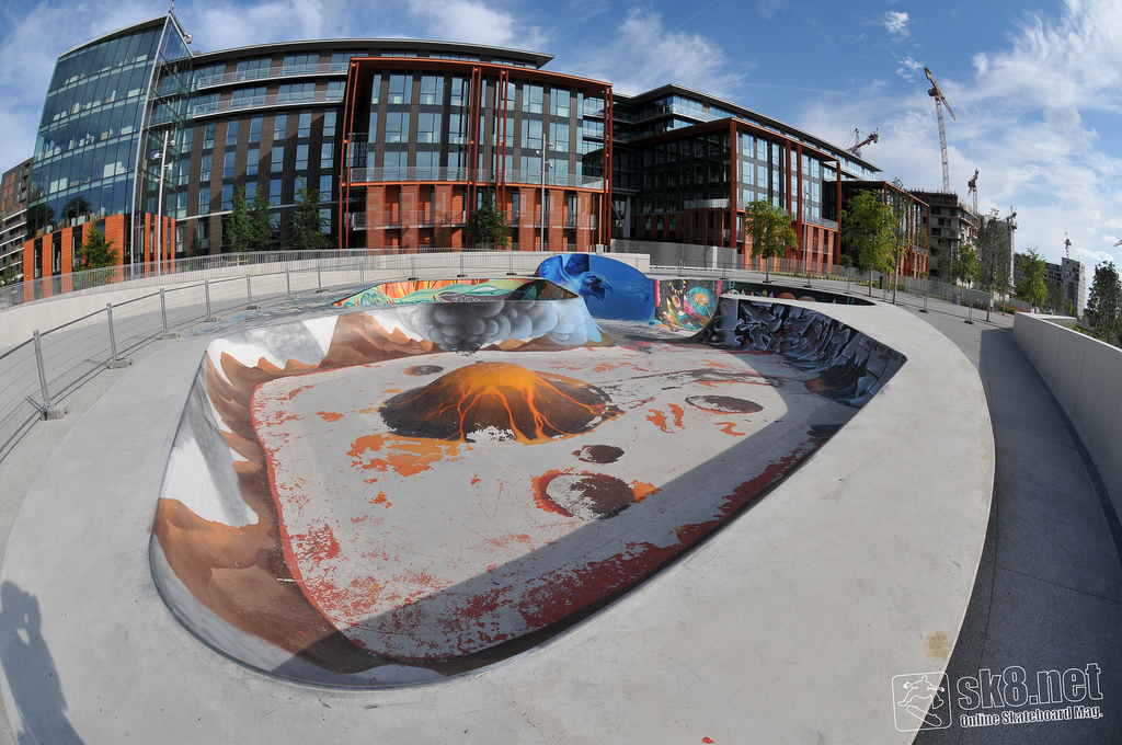 Grand Parc Bowl Saint Ouen sur Seine Skate Spot 3/5