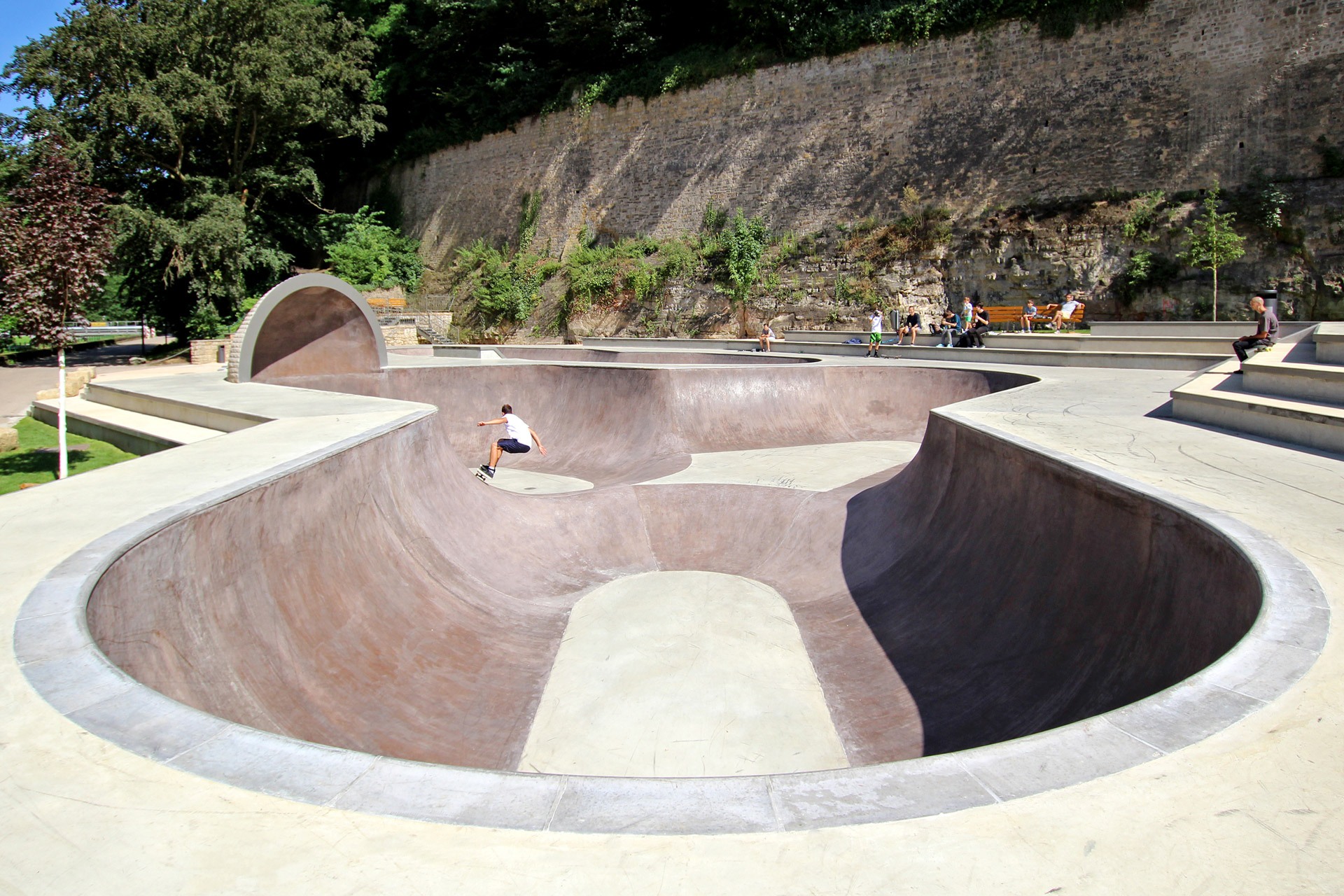 Péitruss Skatepark Luxembourg Skate Spot 5/5