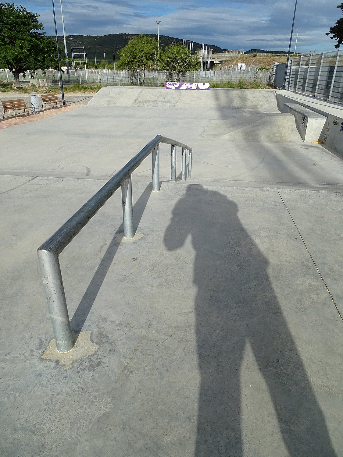 Cimetière Skatepark Vic la Gardiole Skate Spot 3/5