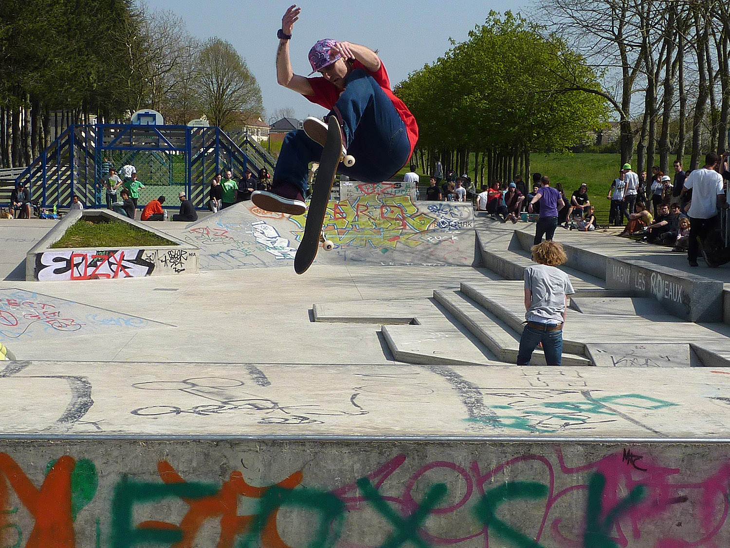 La Ferme Skatepark Magny les Hameaux Skate Spot 4/5