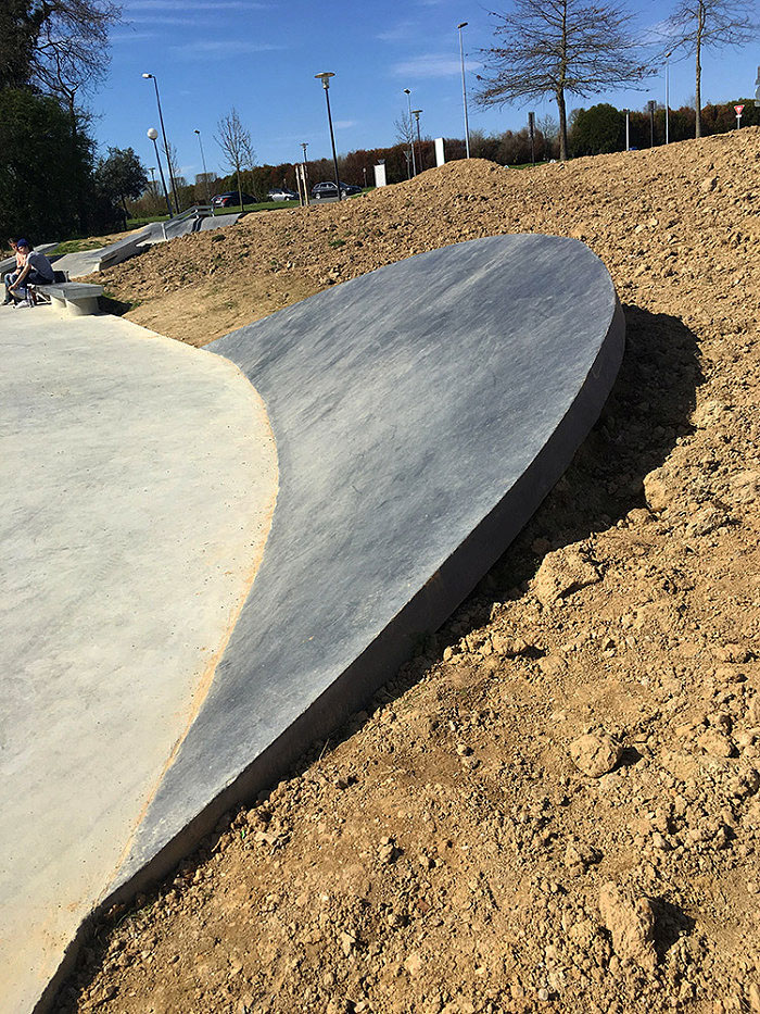 Espace Simone De Beauvoir Skatepark Treillières Skate Spot 3/5