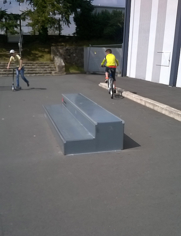 Salles Omnisports Skatepark La Bruffière Skate Spot 1/5
