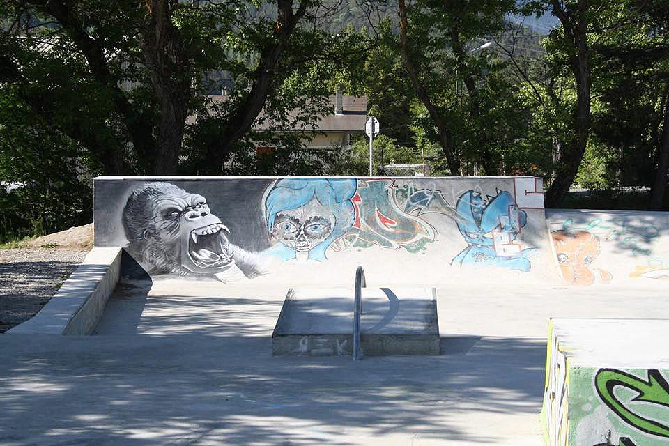 La Valette Skatepark Barcelonnette Skate Spot 3/5