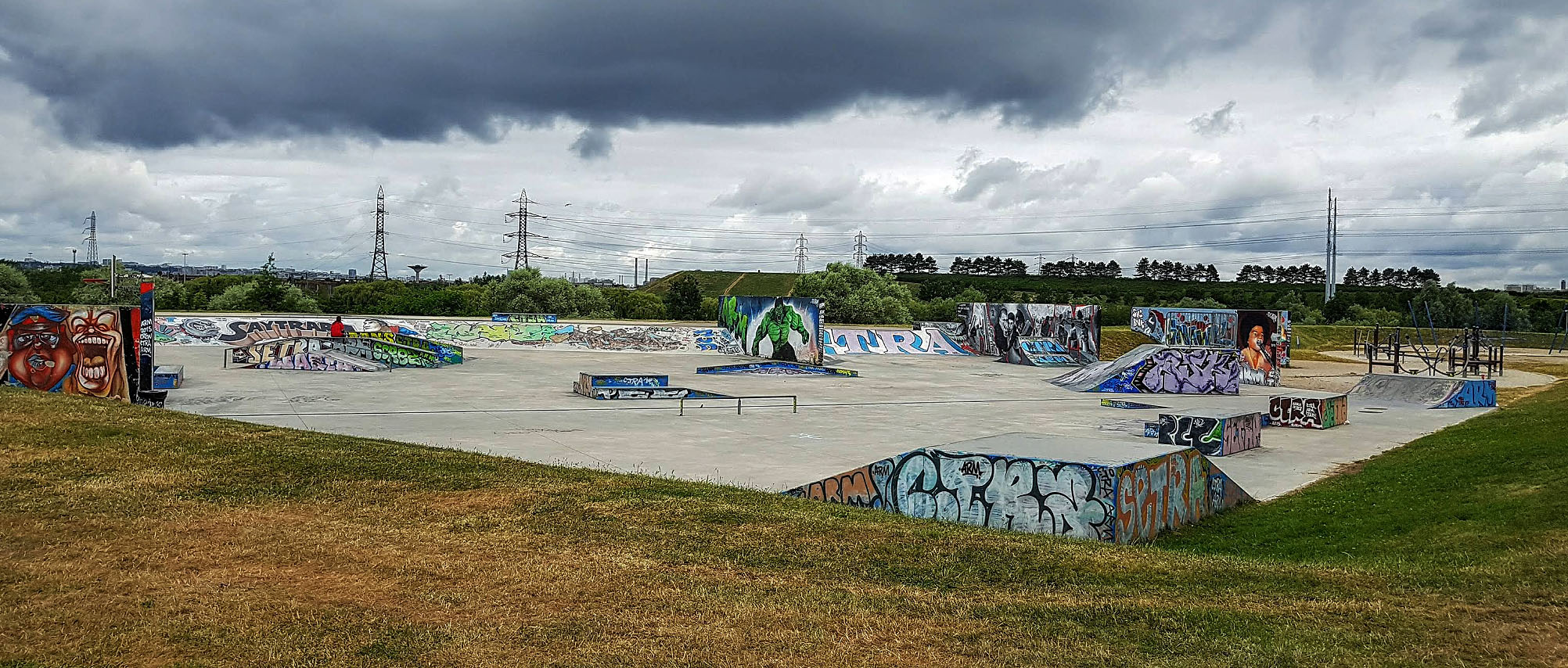 Blue Beach Skatepark Valenton Skate Spot 4/5