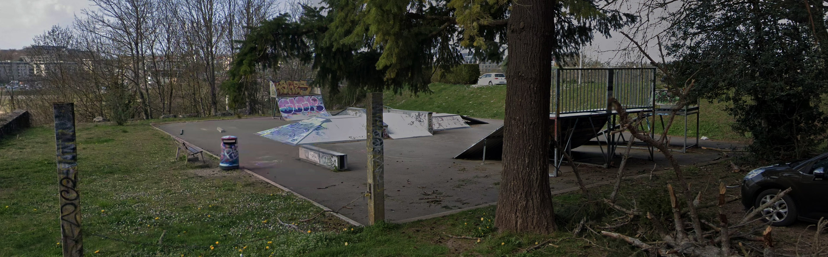 Viaduc de Bourran Skatepark Rodez Skate Spot 2/5