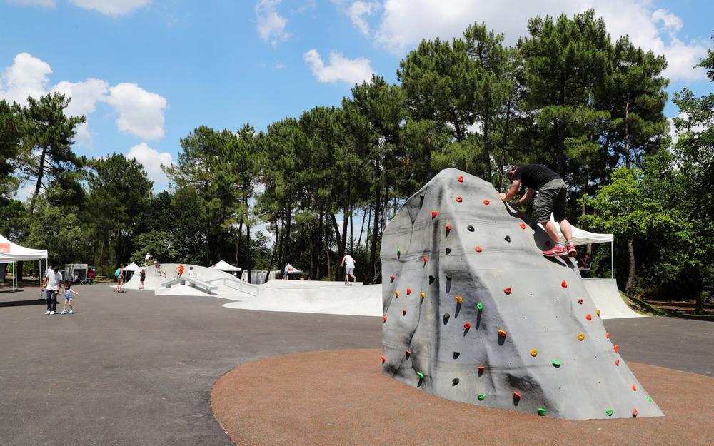 Forêt du Bourgailh Skatepark Pessac Skate Spot 3/5