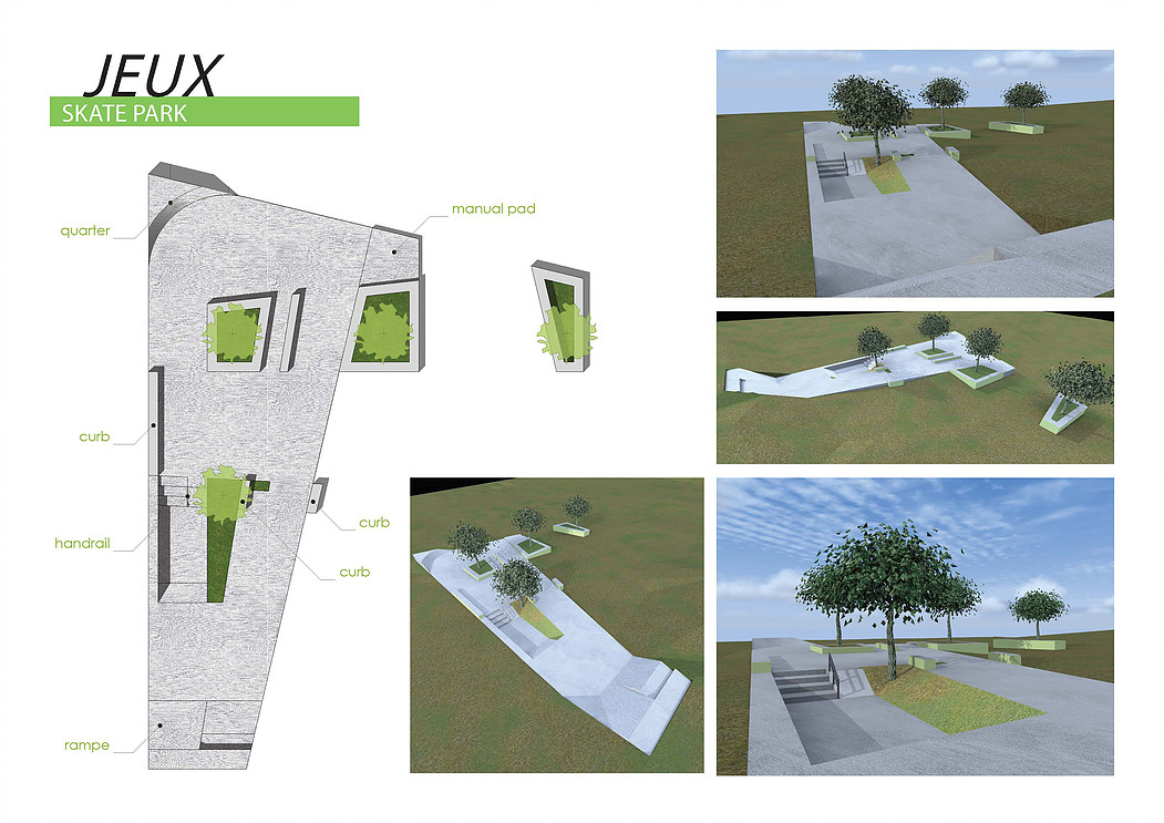 Complexe Sportif Skatepark Ruelle sur Touvre Skate Spot 2/5