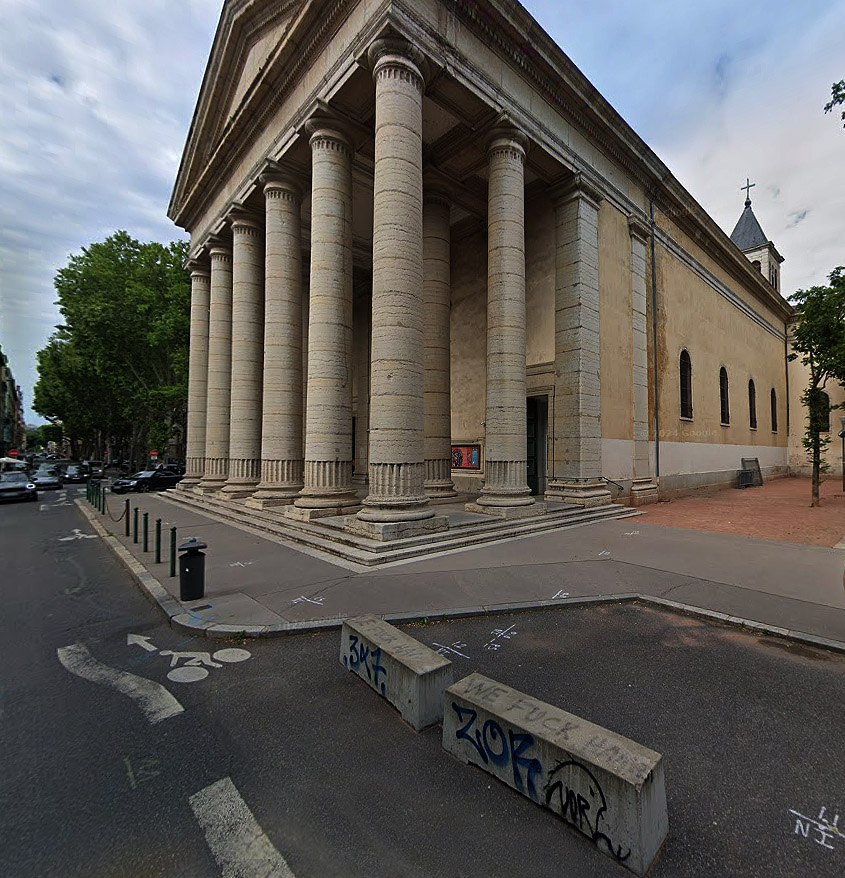 Église Saint Pothin Spot Street Lyon Skate Spot 3/5