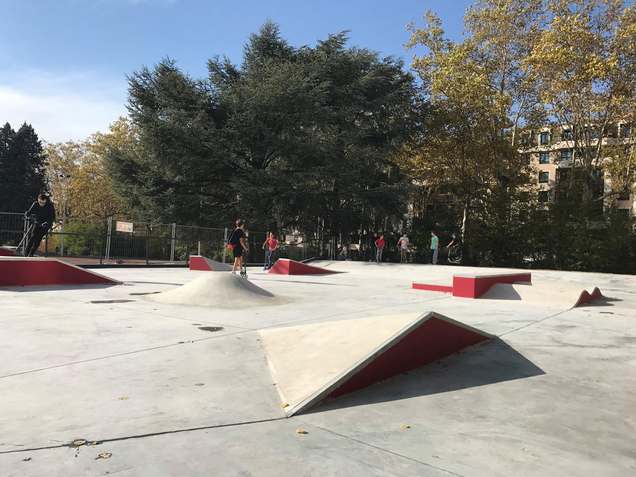 Croix Rousse Skatepark Lyon Skate Spot 4/5