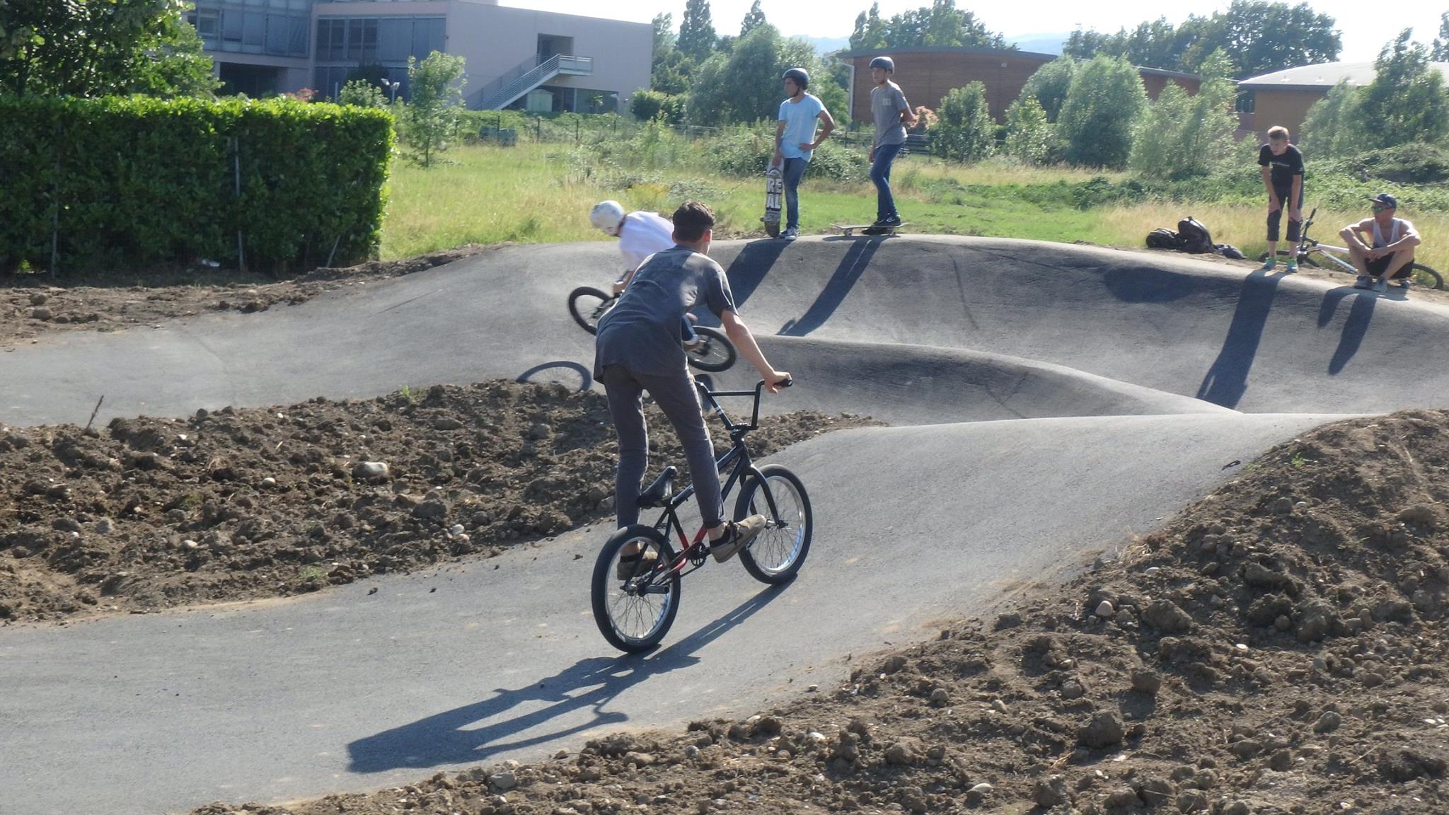 Collège Charpak Pumptrack Brindas Skate Spot 2/5