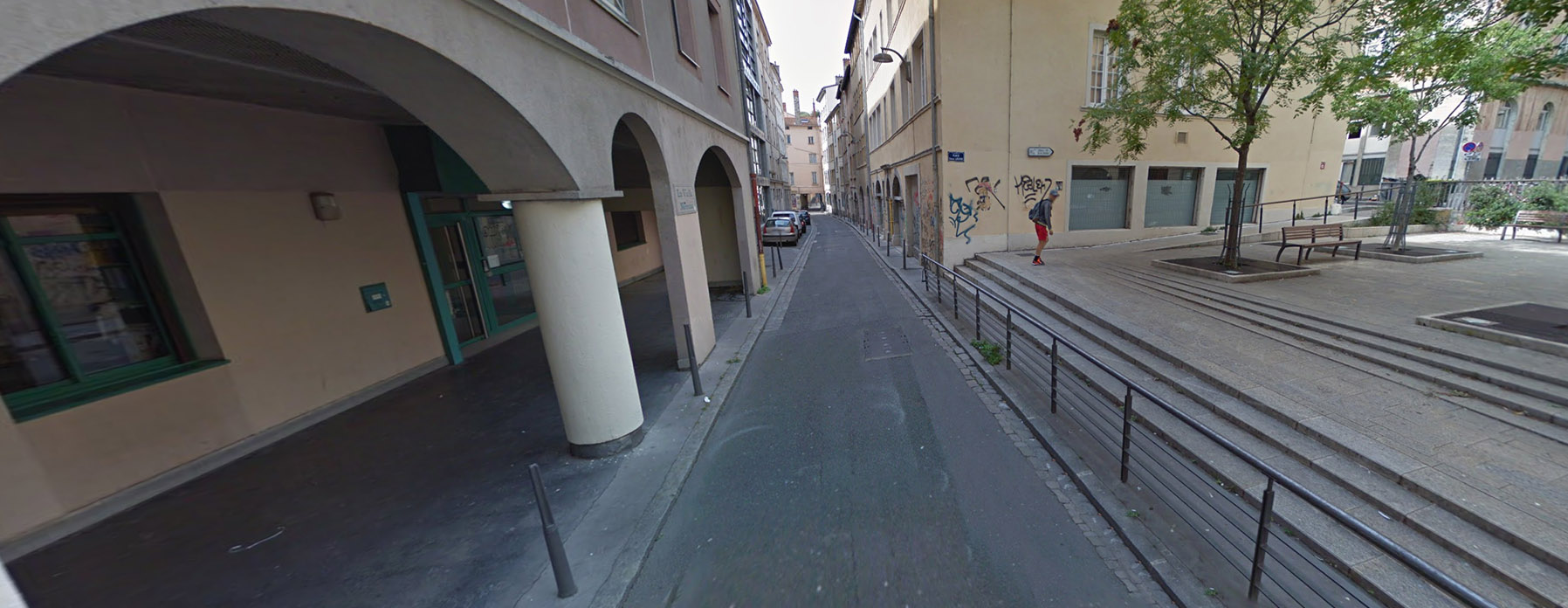 Place Soeur Louise Spot Street Lyon Skate Spot 2/5