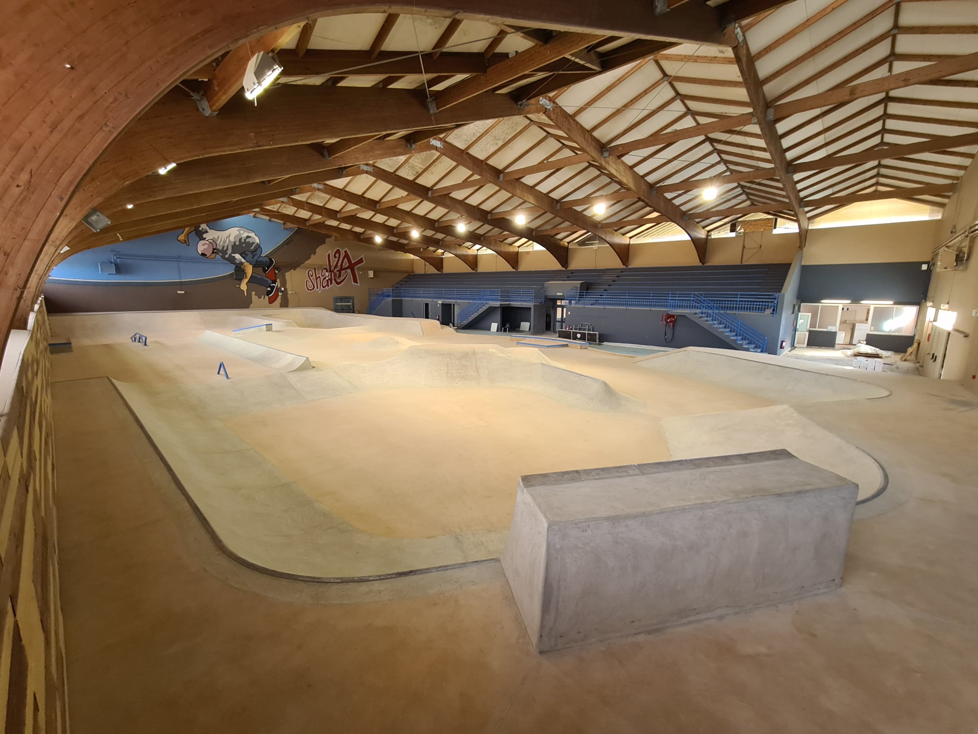 ShakaPark In Indoor Le Barcarès Skate Spot 4/5