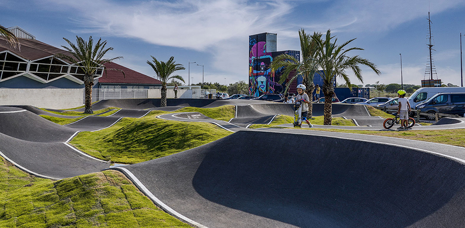 ShakaPark pumptrack Pumptrack Le Barcarès Skate Spot 3/5