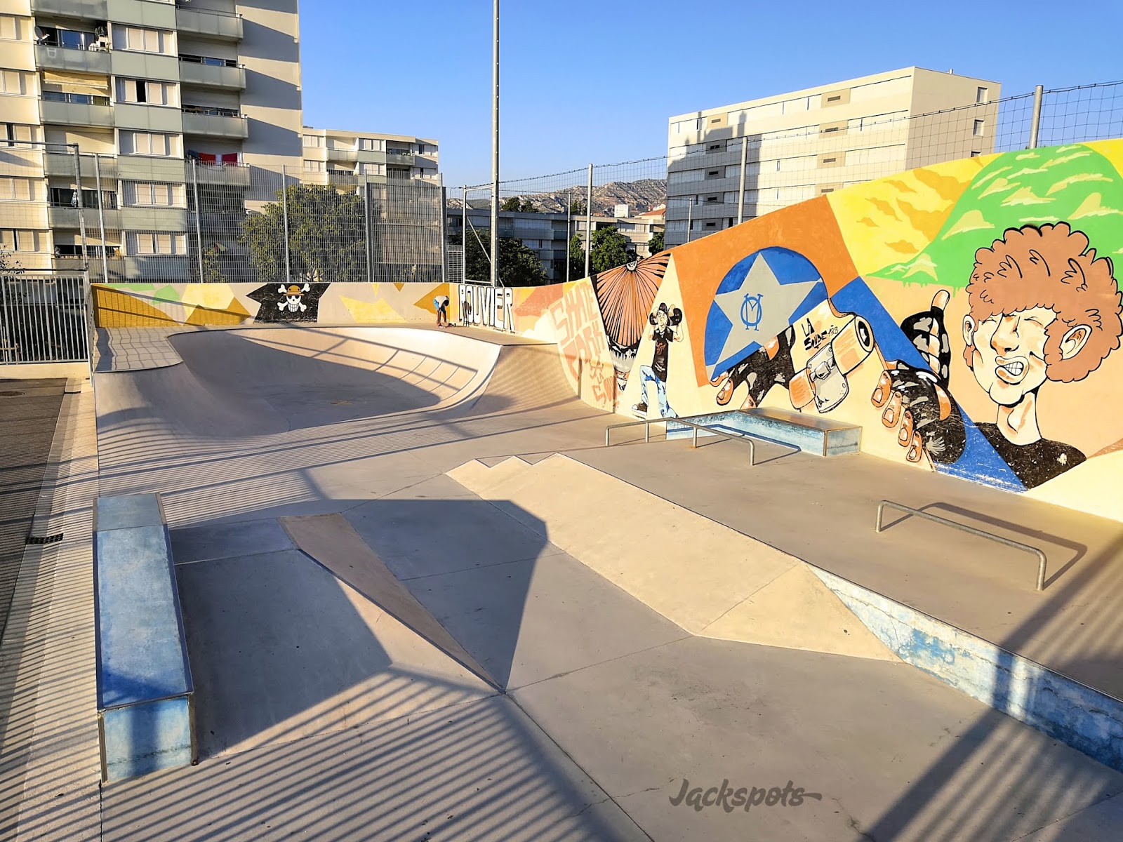 Stade Rouvier Skatepark Marseille Skate Spot 3/5