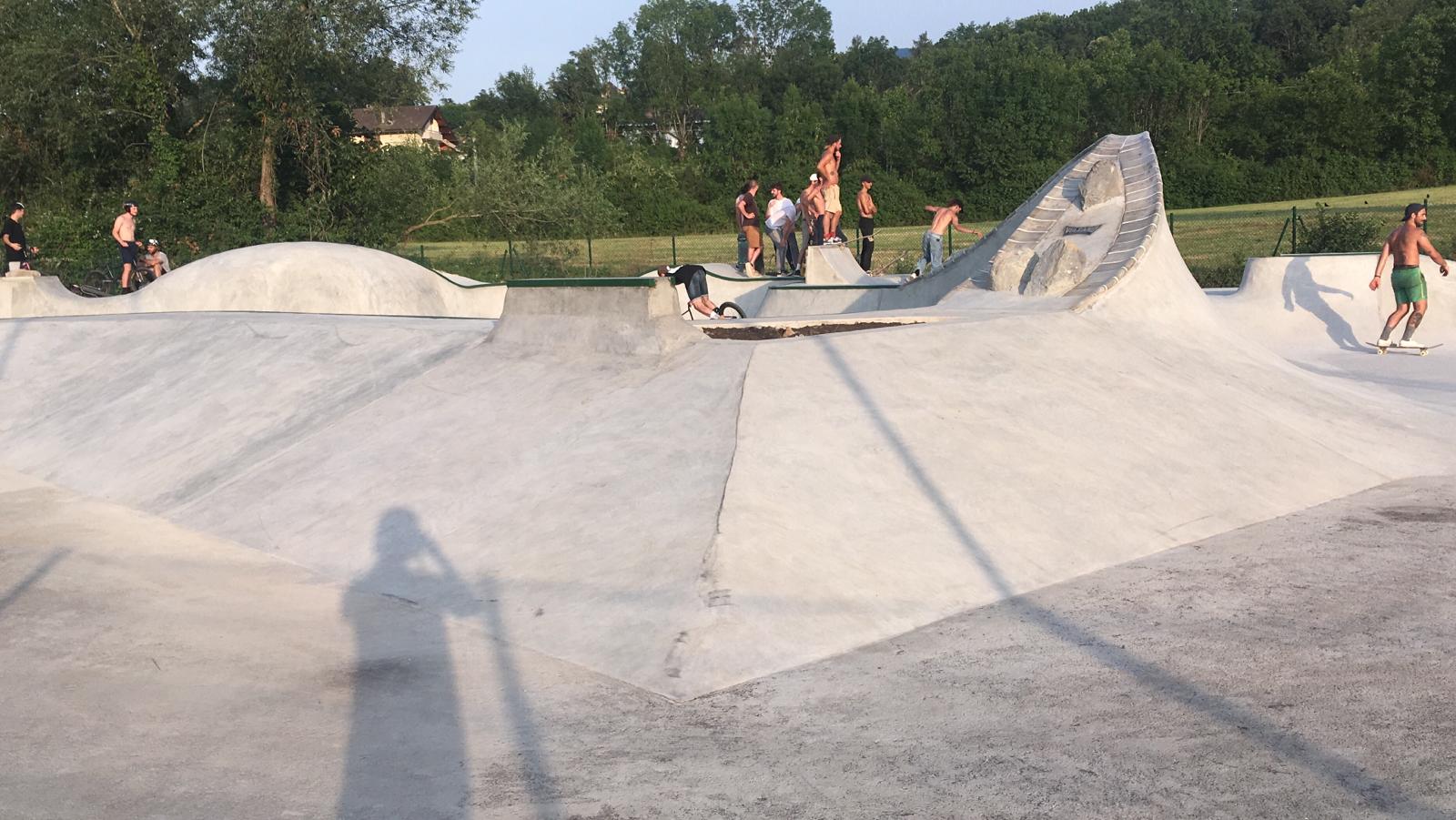 La Grangette Skatepark Thonon les Bains Skate Spot 4/5