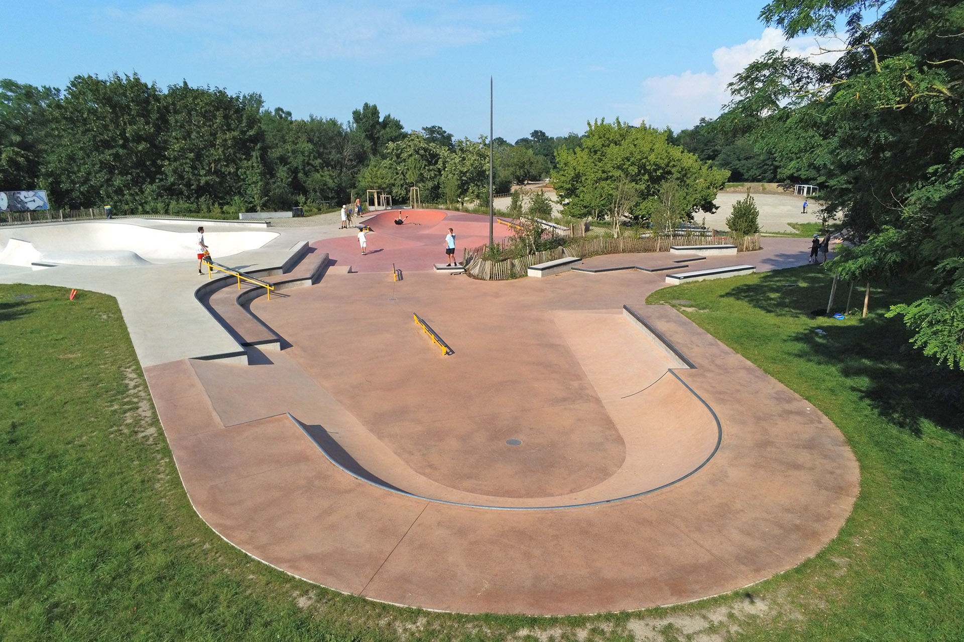Parc Zimmer Skatepark Lingolsheim Skate Spot 4/5