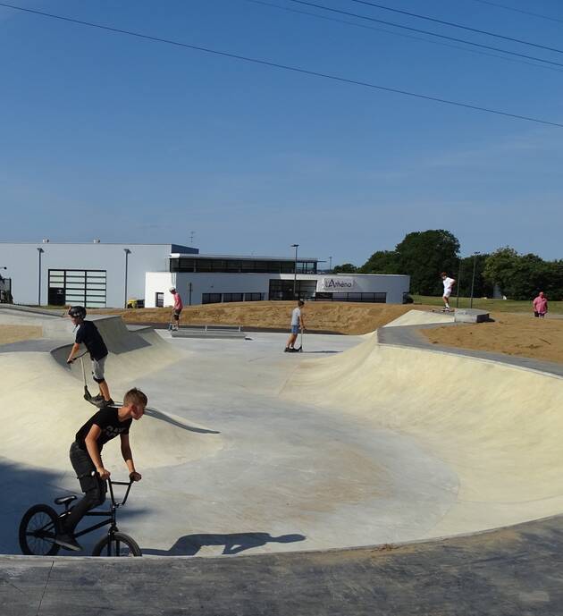 Croas Spern Skatepark Ergué Gabéric Skate Spot 4/5