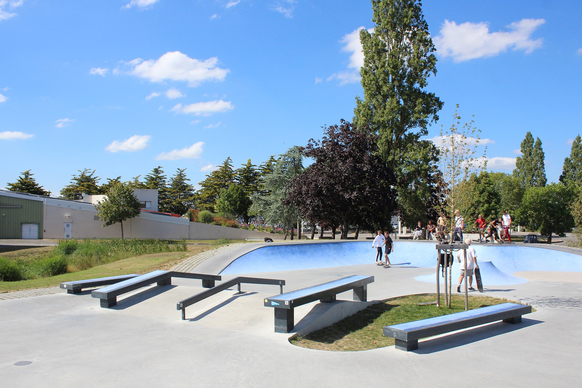 Les Salines Skatepark La Baule Escoublac Skate Spot 4/5