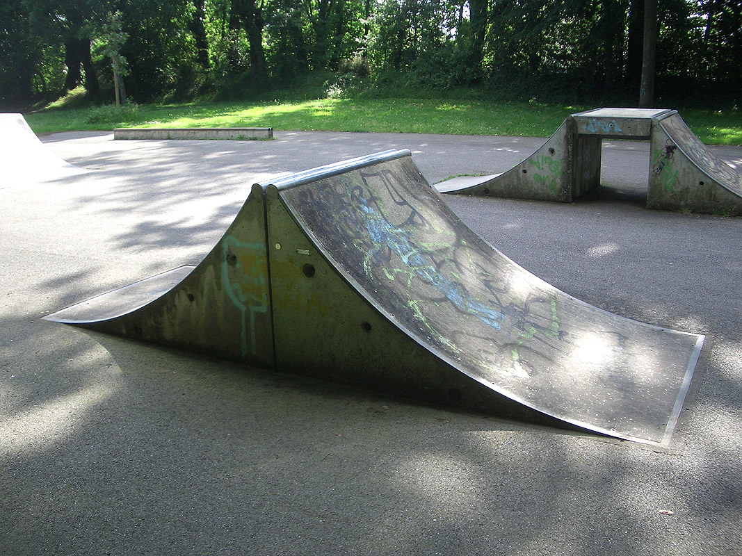 La Roseraie Skatepark Nantes Skate Spot 1/5