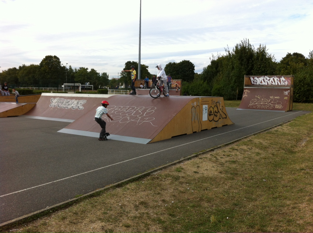 Capitainerie Skatepark Draveil Skate Spot 3/5