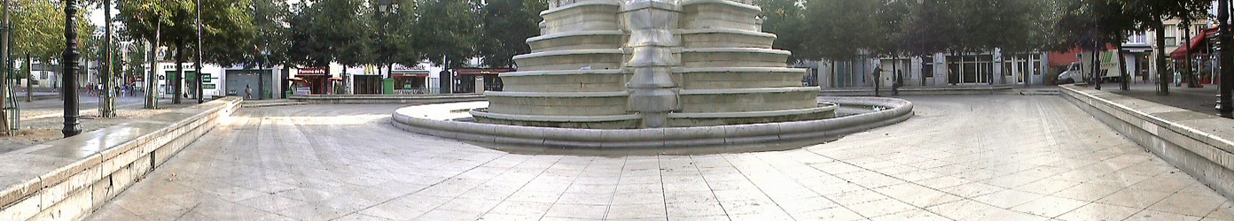 Châtelet Fontaine Art Paris Skate Spot 4/5