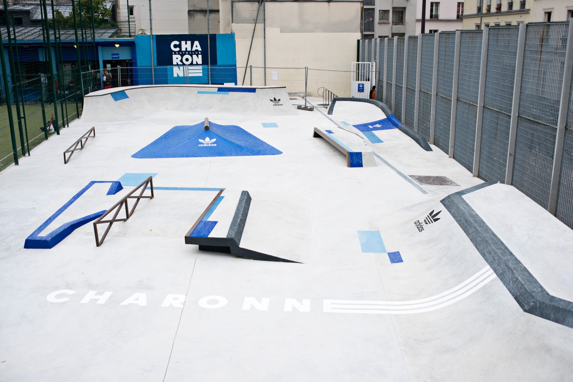 Charonne Skatepark Paris Skate Spot 4/5