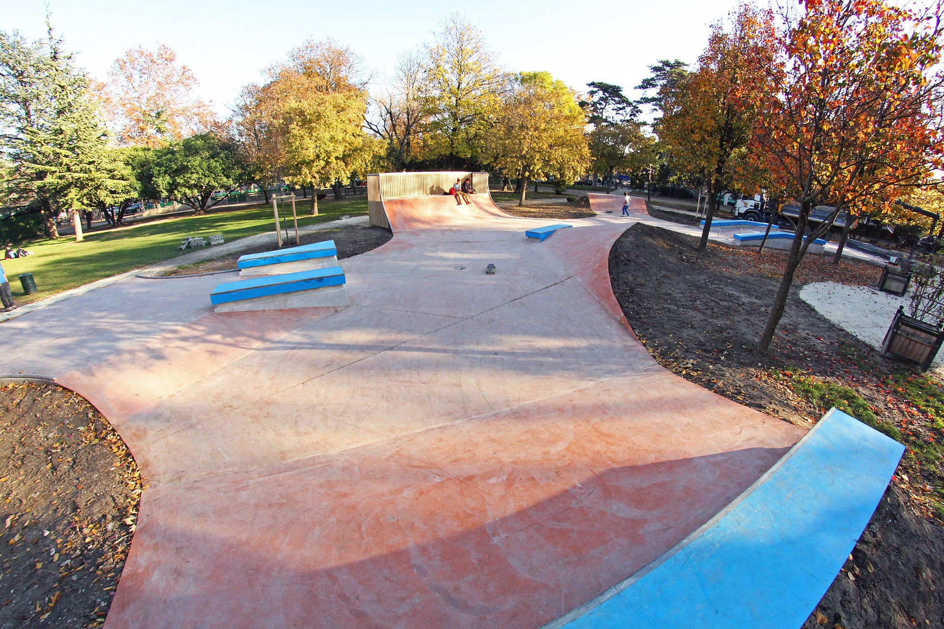 Jardin Public Spot Street Montélimar Skate Spot 3/5