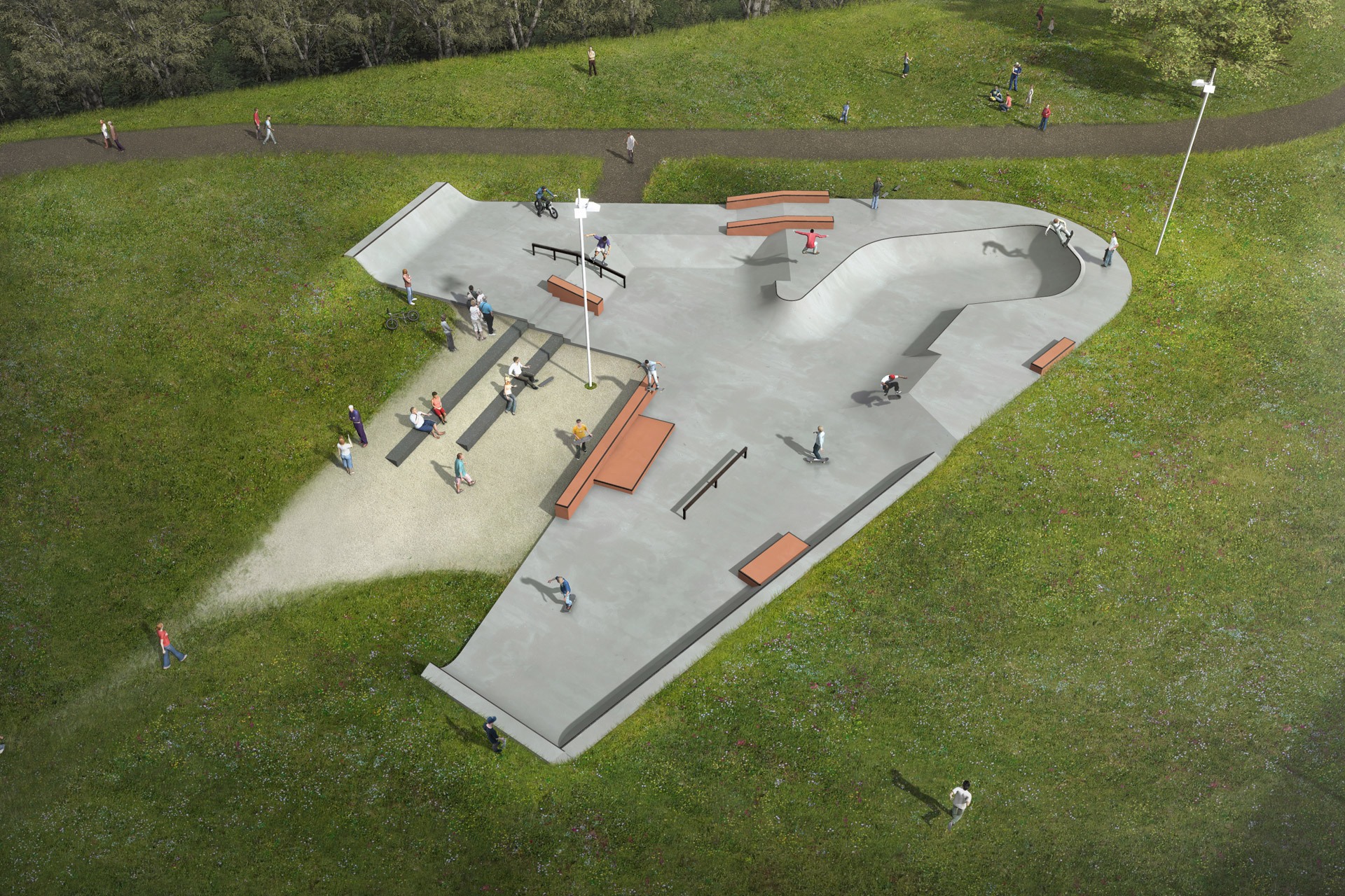 Le Barrage Skatepark Bergerac Skate Spot 4/5