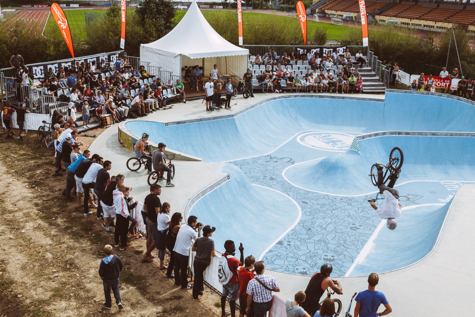 Stade Serzian Skatepark Belfort Skate Spot 4/5