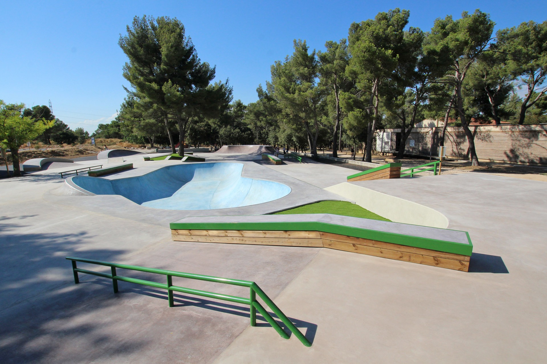Complexe Sportif Martin Skatepark Cabriès Skate Spot 4/5