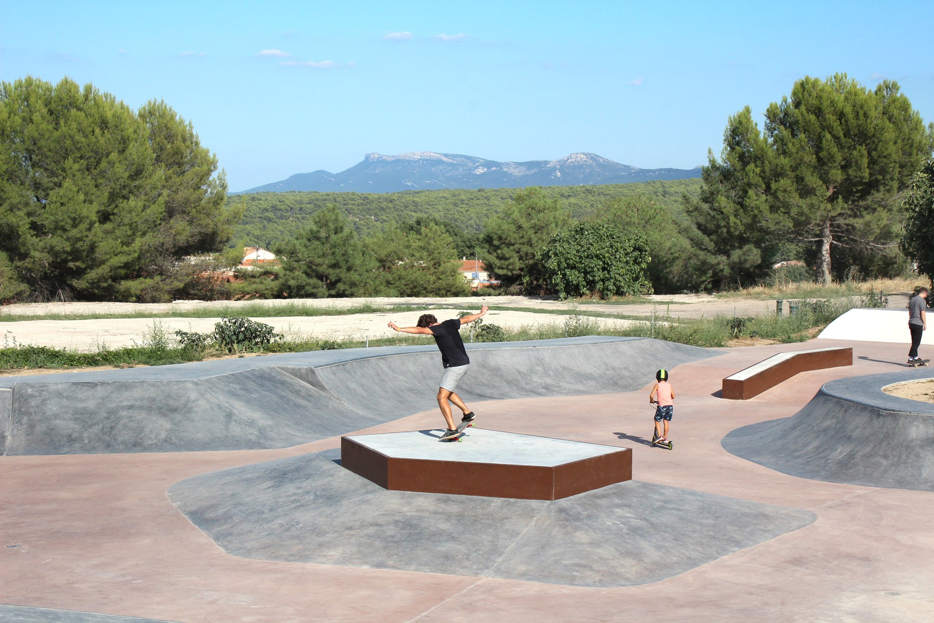 Musée de la mine Skatepark Gréasque Skate Spot 4/5