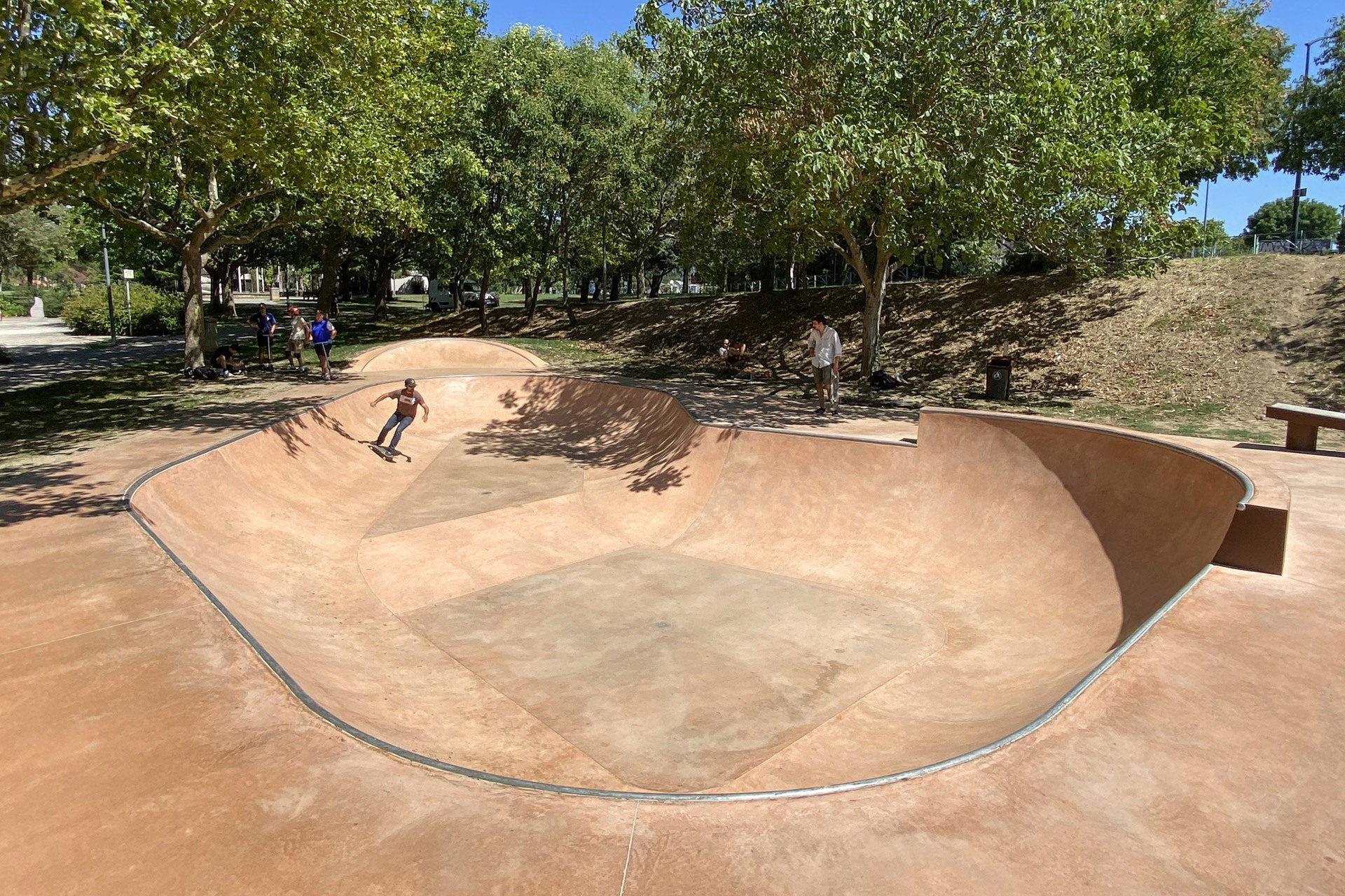 Parc Louis Aragon Skatepark Portes lès Valence Skate Spot 4/5