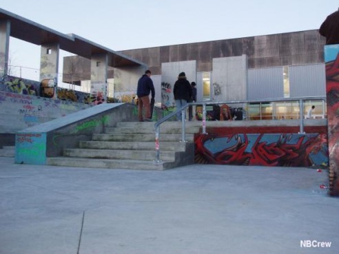 Halle de Glisse Out Spot Street Lille Skate Spot 5/5