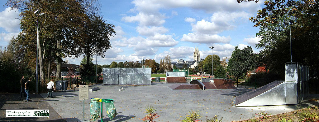 Stade Hélitas Skatepark Caen Skate Spot 3/5