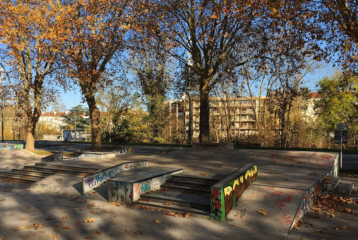 Les Arènes Skatepark Metz Skate Spot 4/5
