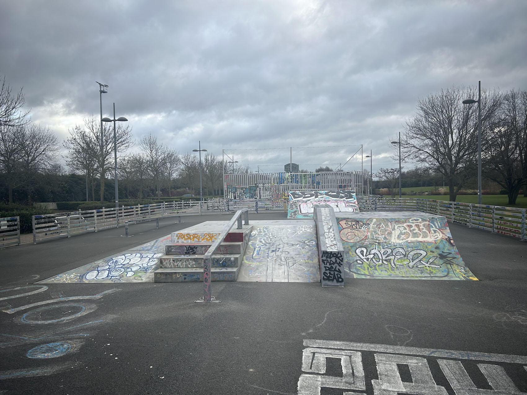 Complexe Sportif Berthe Skatepark Lezennes Skate Spot 2/5