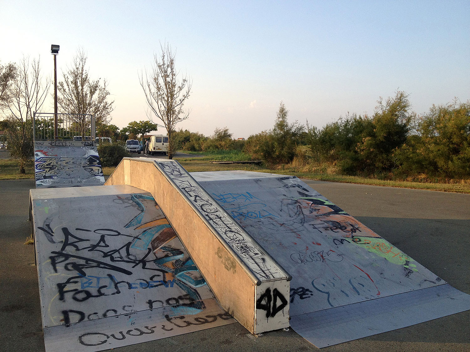 Le Marais Perdu Skatepark Saint Trojan les Bains Skate Spot 2/5