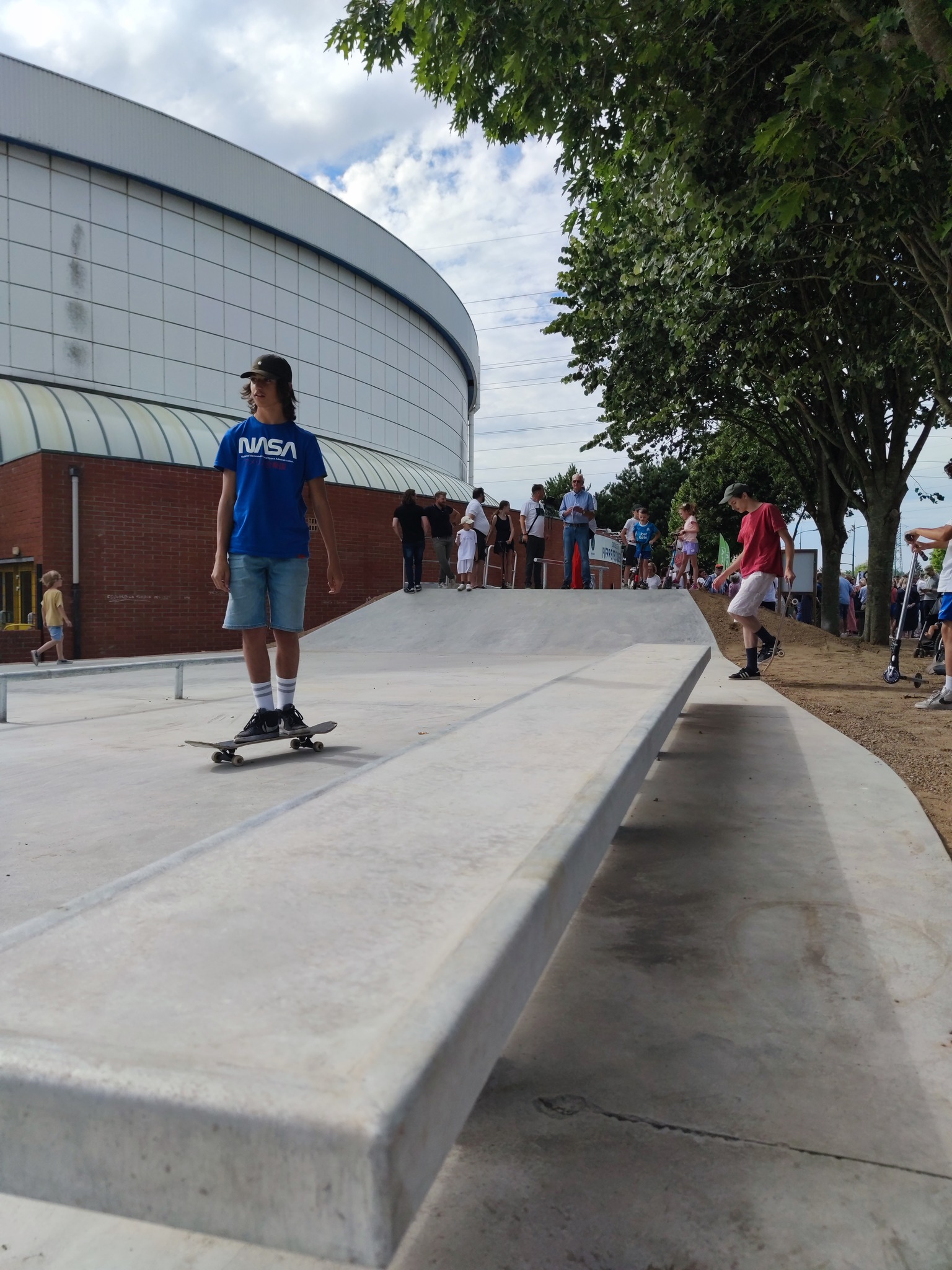 Parc des Sports Skatepark Mouvaux Skate Spot 3/5