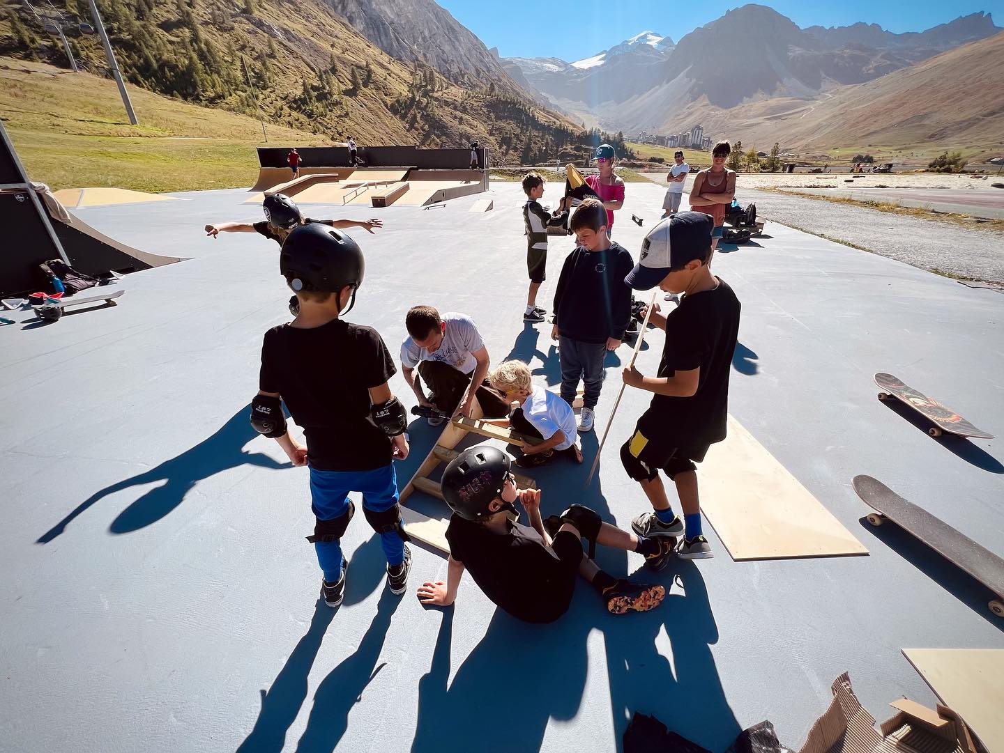 Le Lac Skatepark Tignes Skate Spot 3/5