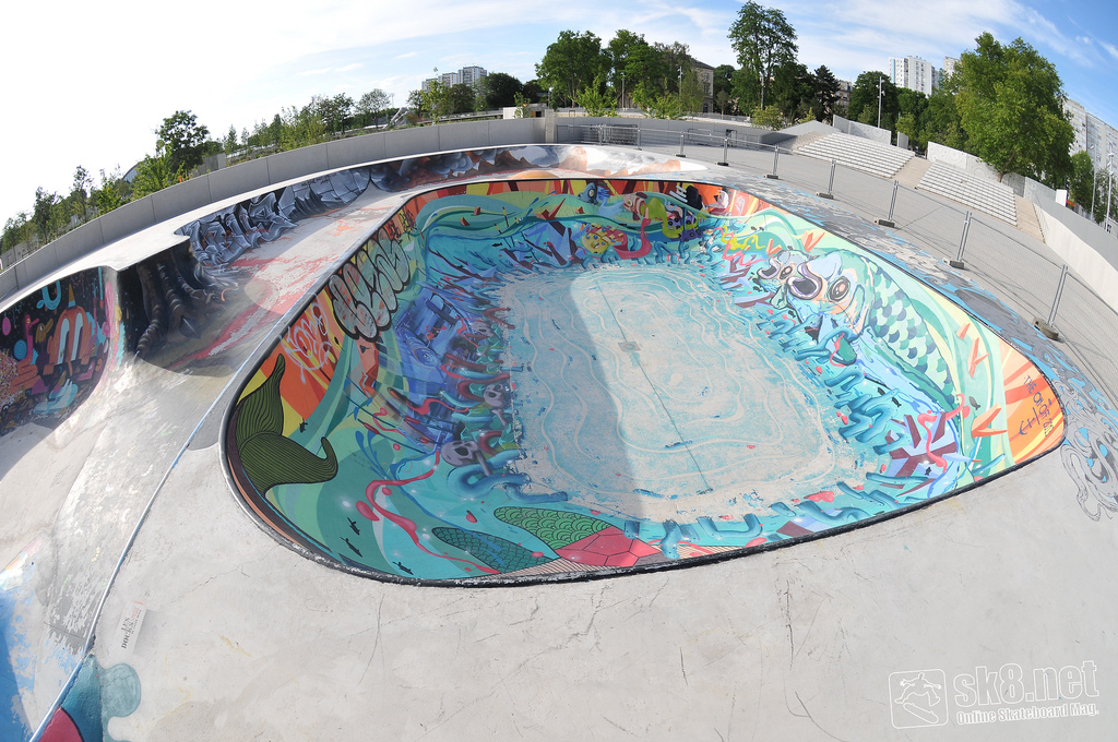 Grand Parc Bowl Saint Ouen sur Seine Skate Spot 3/5